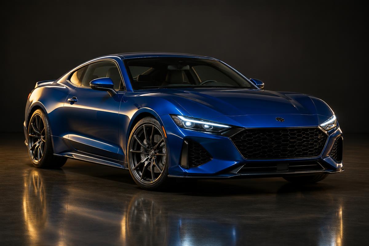 Cupé azul comprado en subastas de toda Europa por AutoZen